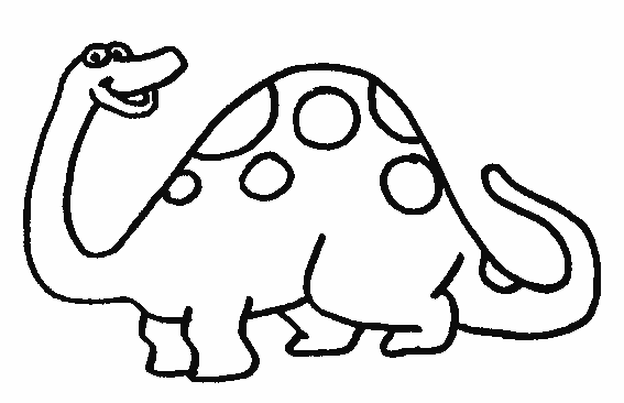 Dinozaury kolorowanki